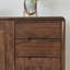 Armoire à chaussures en noyer noir