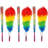 WBM Home Duster for Cleaning, Multicolor Dust Cleaner for Multipurpose - (Pack of 3)