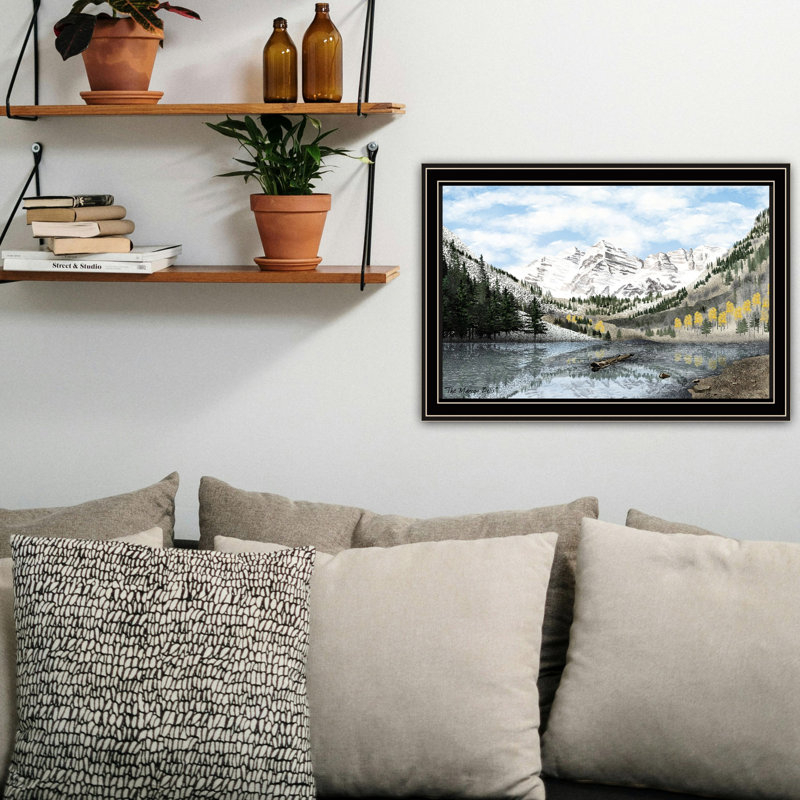 Elegant Maroon Bells Wall Art