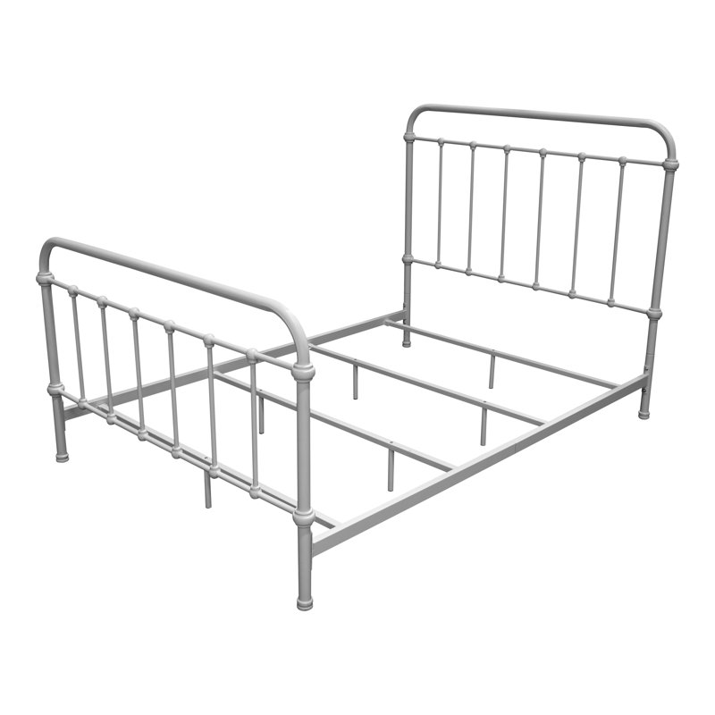 Herrings Bed, Queen, Vintage White