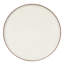 Gibson Elite Northrock Stoneware Dinnerware Set, 16-Piece Service for 4 Plates and Bowls Set – White Dishes with Hand-Painted Terracotta Base-118661667