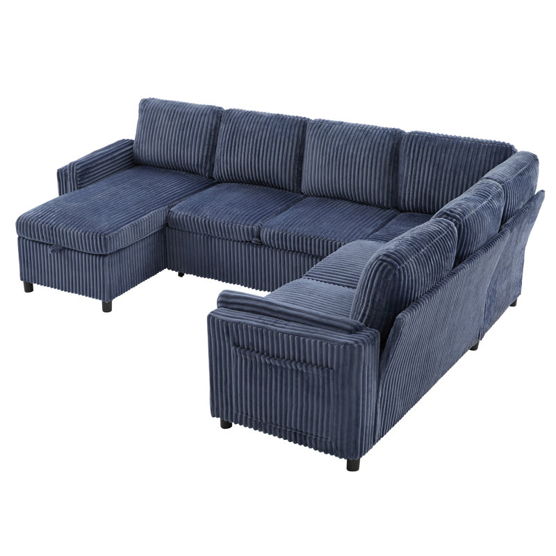 Divan-lit convertible, Bleu