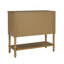 Commode d'appoint 2 tiroirs Naturel Voir ci-dessous