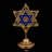 Hanukkah Star of David Lawn Art