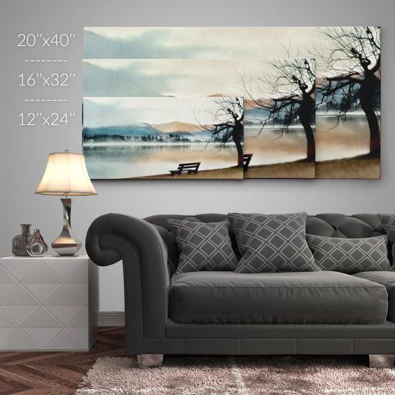 Inner Peace - reproduction de photo sur toile, H 12 po x l 24 po x P 1,5 po