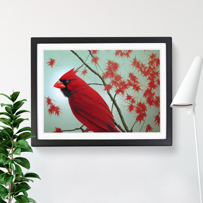 Cardinal Bird Vol.13 - Single Picture Frame Painting
