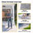 Interlocking Deck Tiles Striped Pattern-116436800