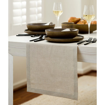 Fete - 100% Pure European Linen Table Runner