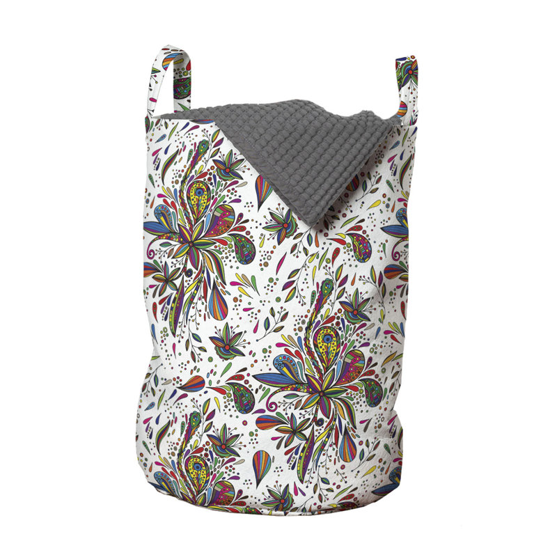 Fabric Laundry Bag with Handles