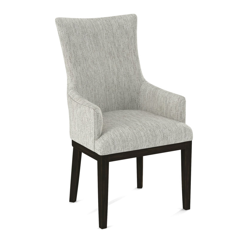 19'' H Upholstered Armchair, Espresso, 61481-73