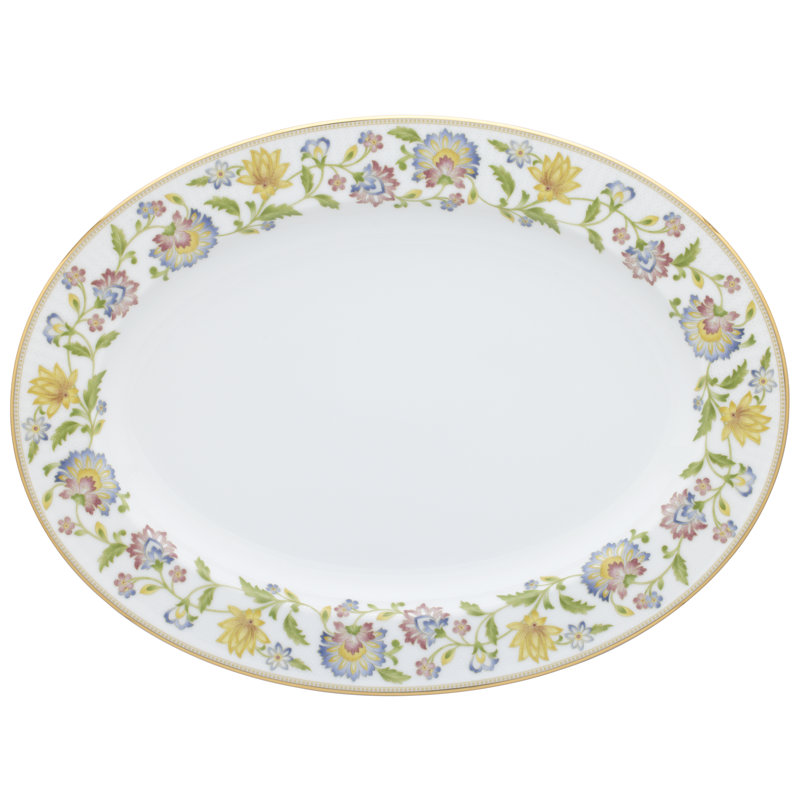 Noritake Tusker Garden Oval Platter, 16"