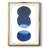 Ultramarine Orbs IV -Framed Print