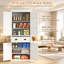 Grand garde-manger blanc Farmhouse