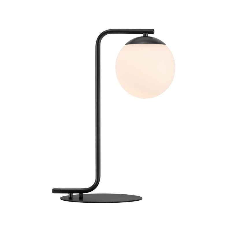 Grant Metal Arched Lamp, Black