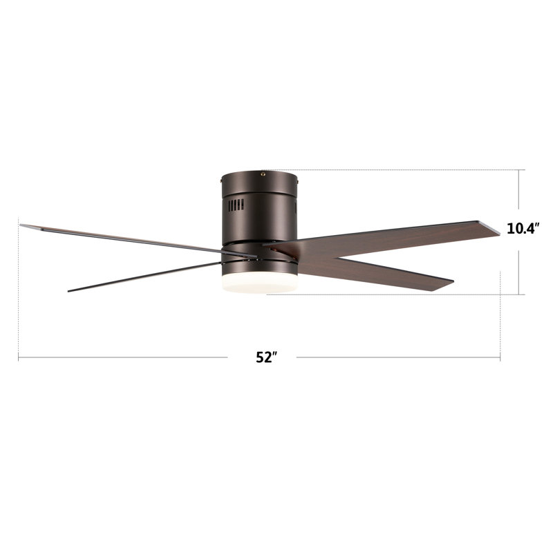 Spero 52'' Ceiling Fan with LED Lights