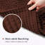 Neance Rectangle Non-Slip Bath Mat Chenille doormat -836004764-836140038