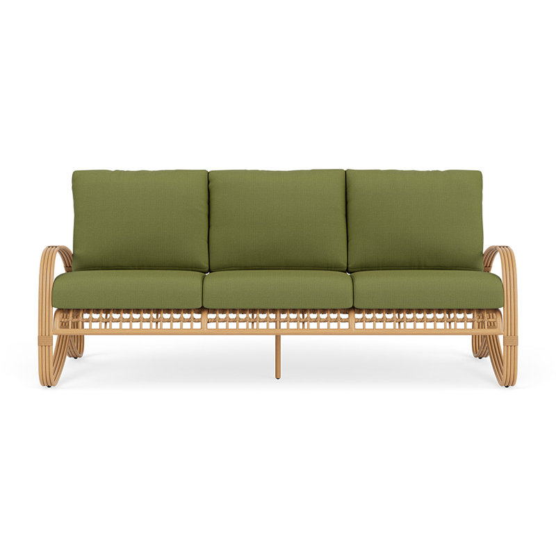 Riviera Outdoor 3 - Seat Patio Sofa, Reflections Grass
