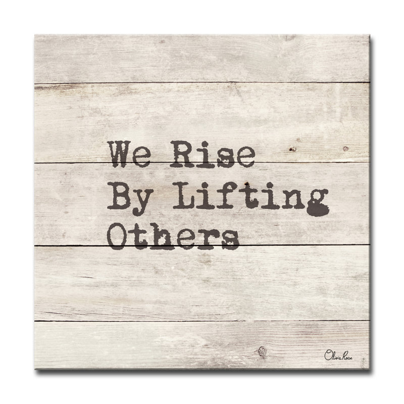 " Rise " by Olivia Rose, 12" H x 12" W x 1.5" D