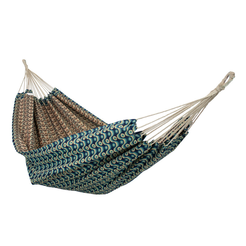 Jacquard Double Hammock - Retro Waves