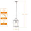 1 - Light Sliver Single Pendant