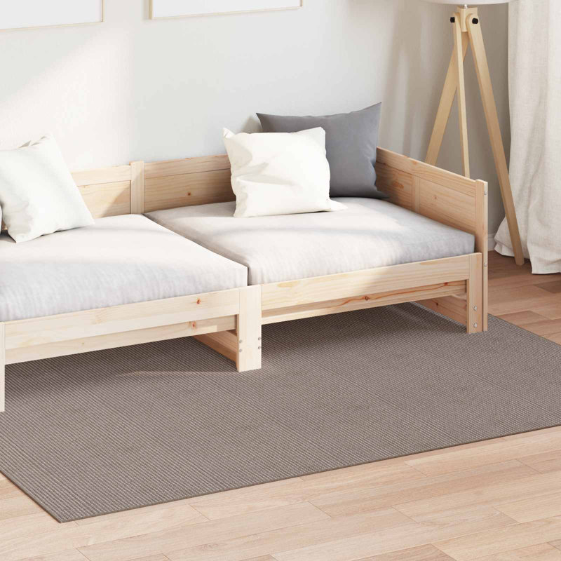 Modern Indoor Rug, Rectangle 140 x 200 cm, Taupe