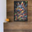 «Dog - Graffiti Style» par Rey Klimt, art mural en métal-9750478