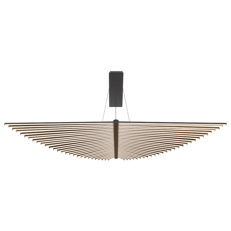 Seraph 1 Light Chandelier, Black
