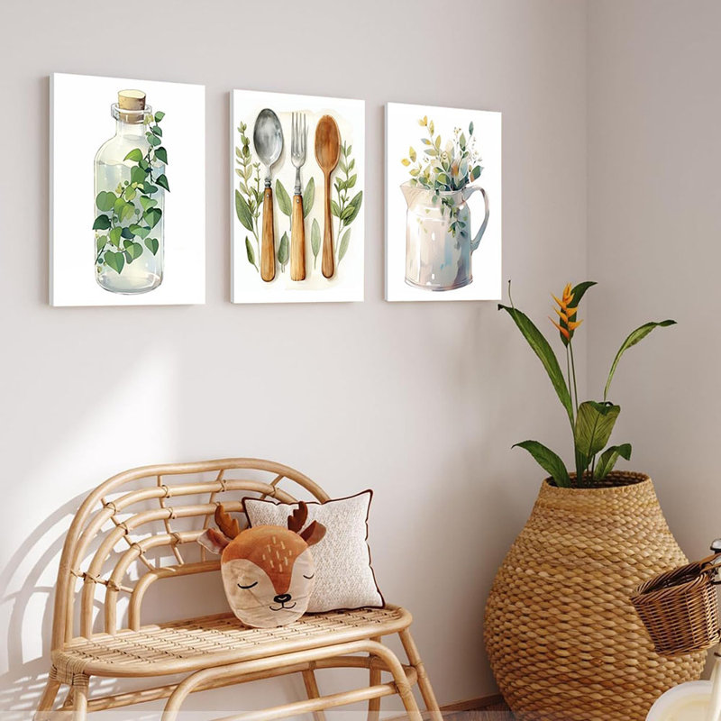 3 Piece Wrapped Canvas Print