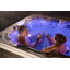 Spa carré en acrylique à 82 jets pour 6 personnes avec couvercle et ozonateur Bueno Spa Dallas