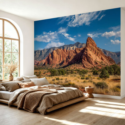 Papier peint adhésif auto-adhésif Western Wild Nature Mountain