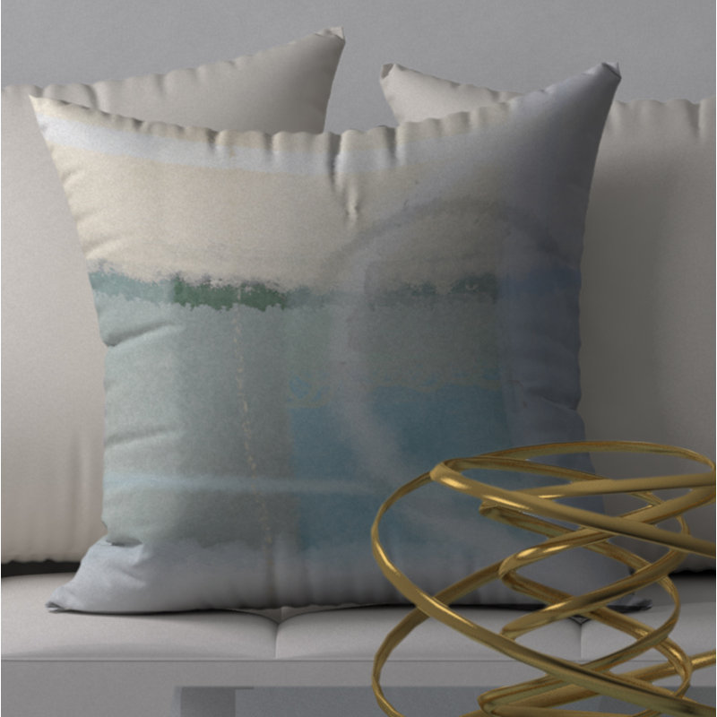 Housse de coussin décorative carrée Galore, 20 po X 20 po