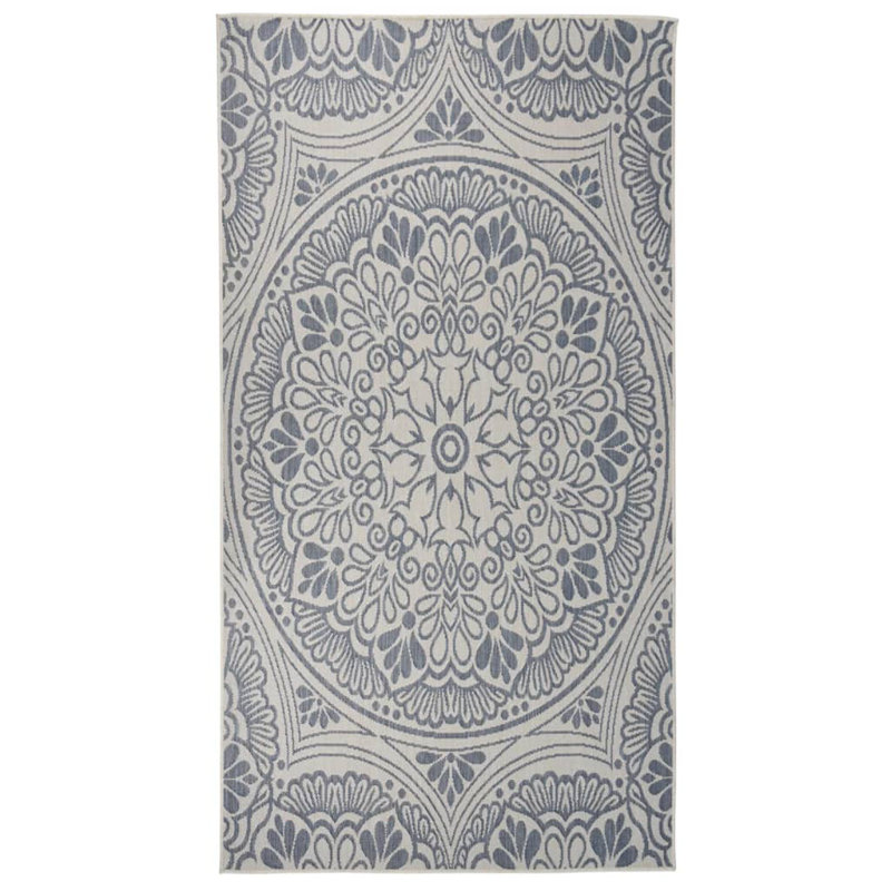 Luro Floral Hand Woven Indoor / Outdoor Area Rug, Rectangle 80 x 150cm
