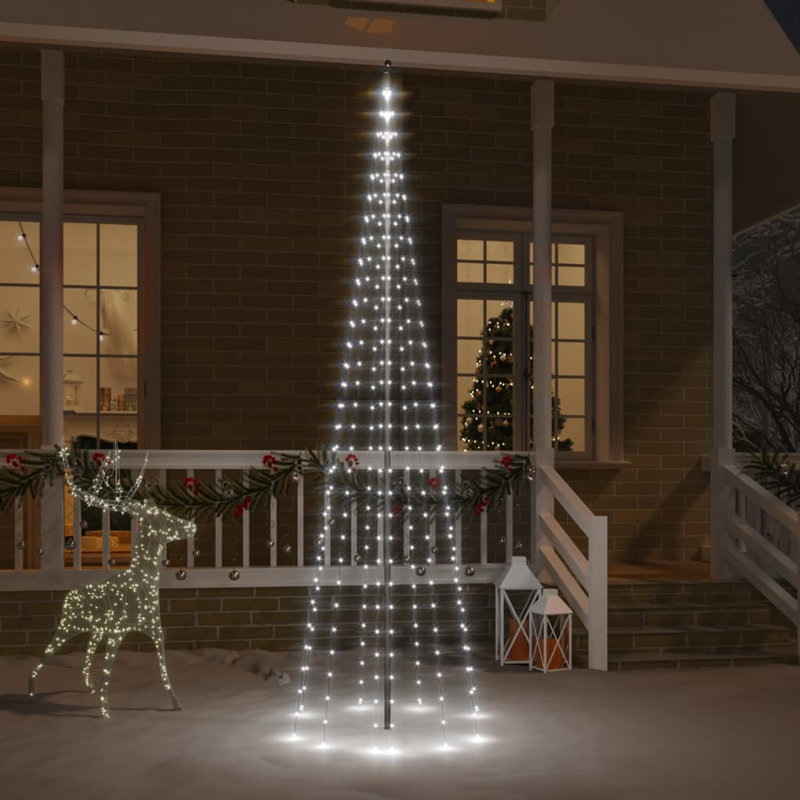 Holiday Lighting, 180cm H x 177.8cm W x 177.8cm D, Blue