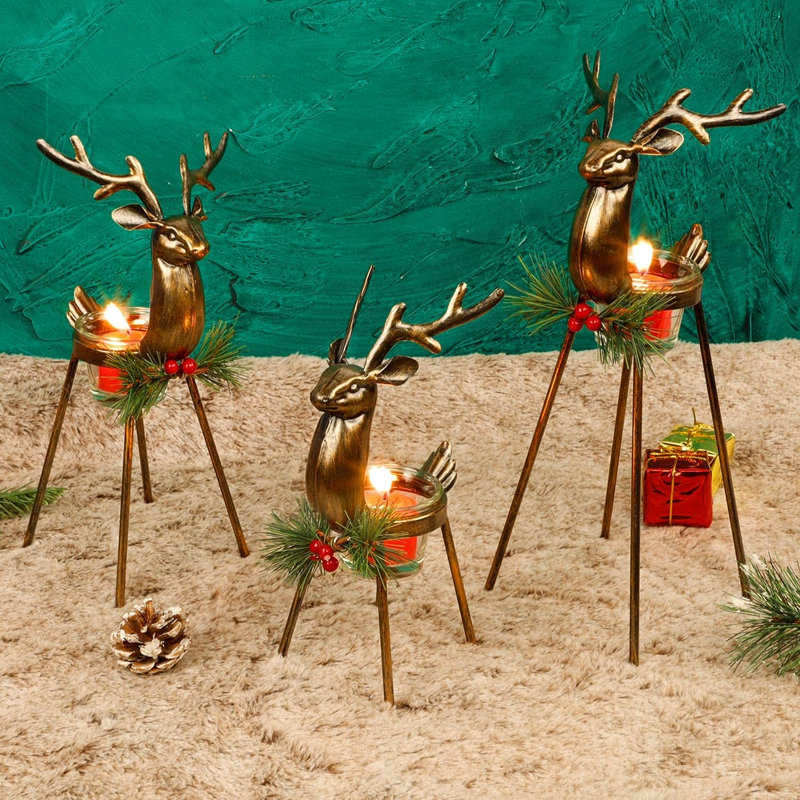 Metal Tabletop Tealight Holder