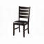 Side Chairs Set Of 2 Faux Leather Upholstery