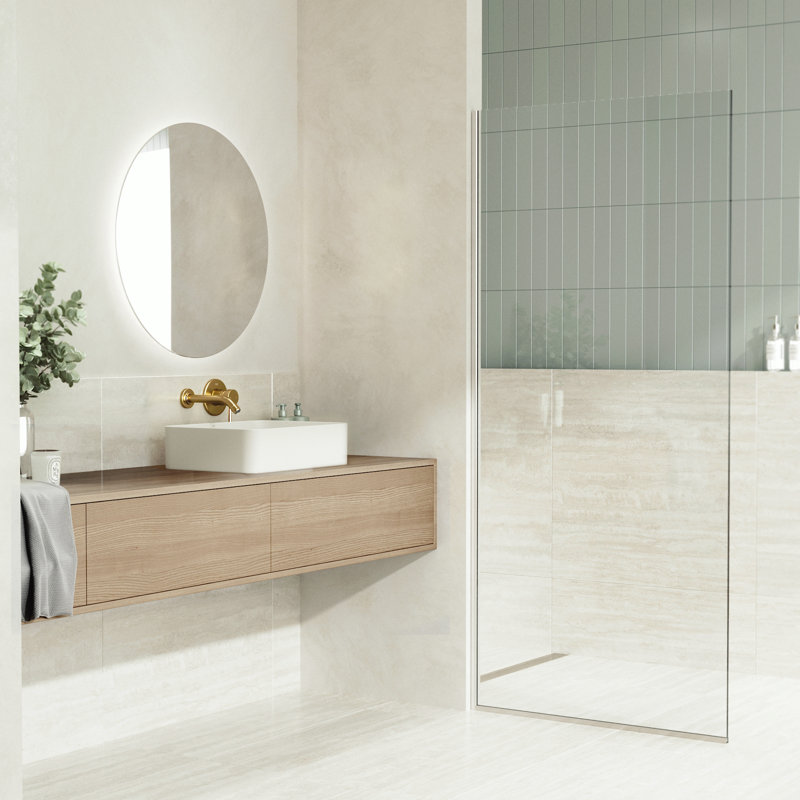 VIGO UltraThin™ 19-in L x 14-in W Matte White Matte Stone™ Vessel Rectangular Minimalist Bathroom Sink