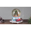 7" Christmas Tree Village Train Musical Snow Globe