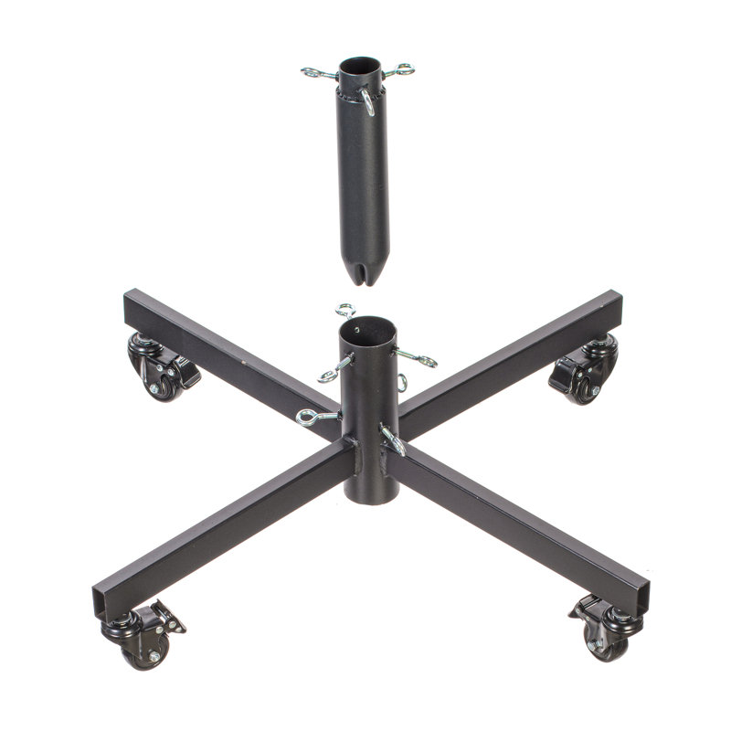 Support pour arbre commercial robuste, H 9 po x l 26 po x P 26 po
