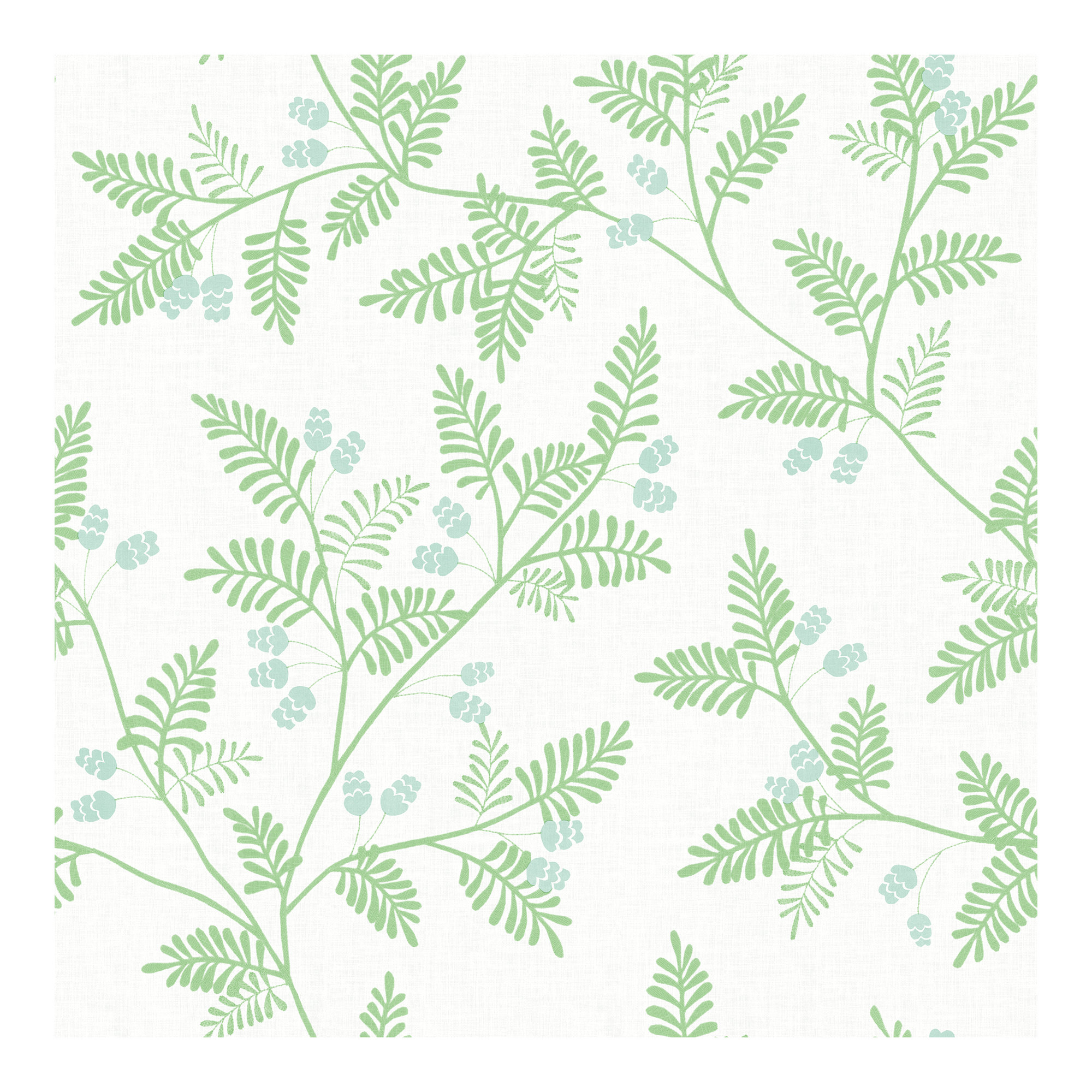 Dowlin Graphics Wallpaper, Light Green