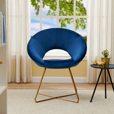 Fauteuil d'appoint moderne 28,35 po Vanezza