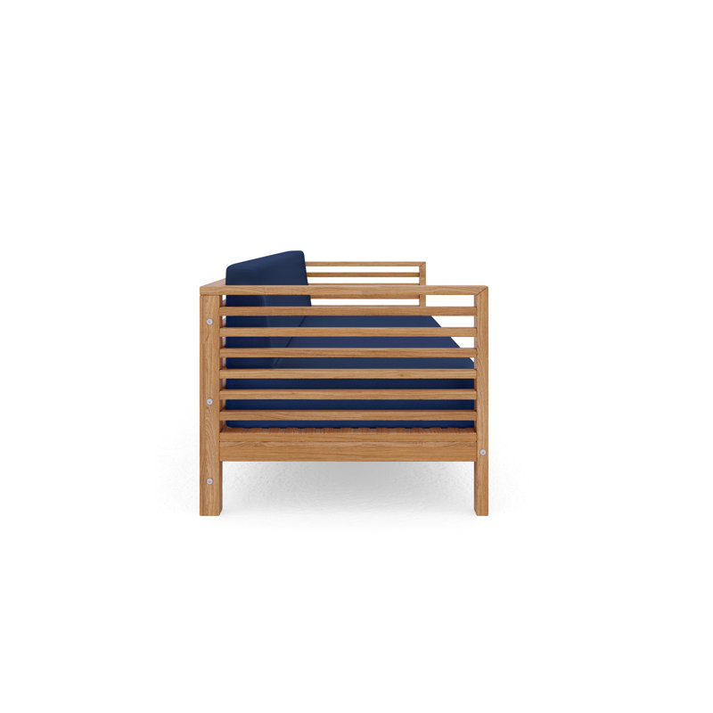 Outdoor 3 - Seat Patio Sofa, Navy
