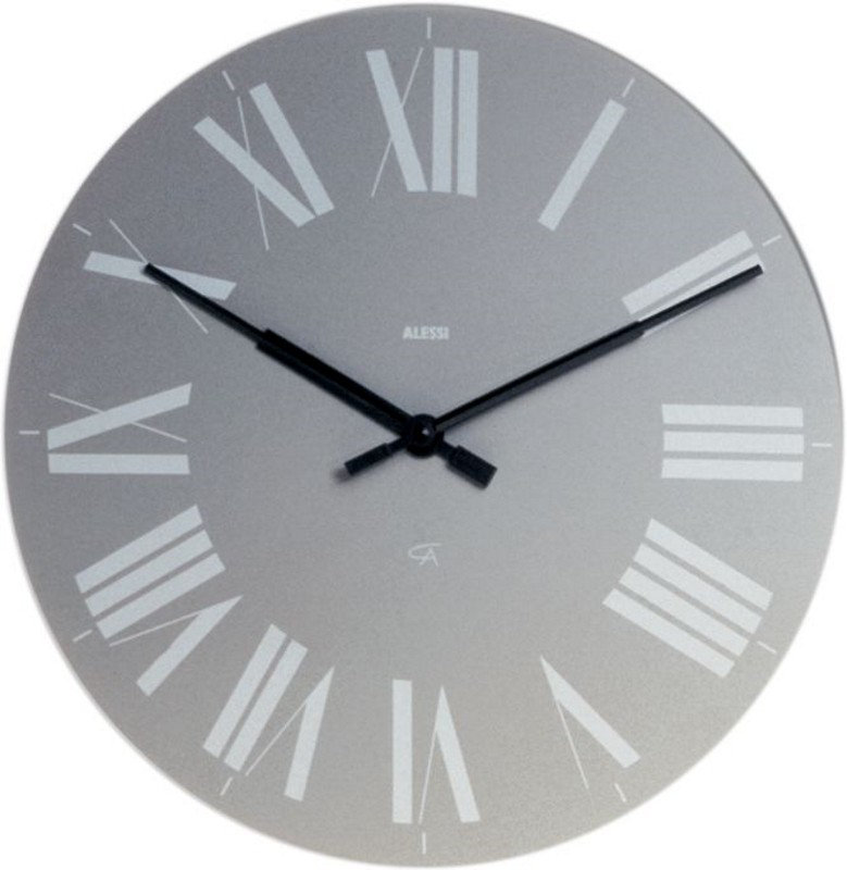 Firenze Wall Clock, Grey
