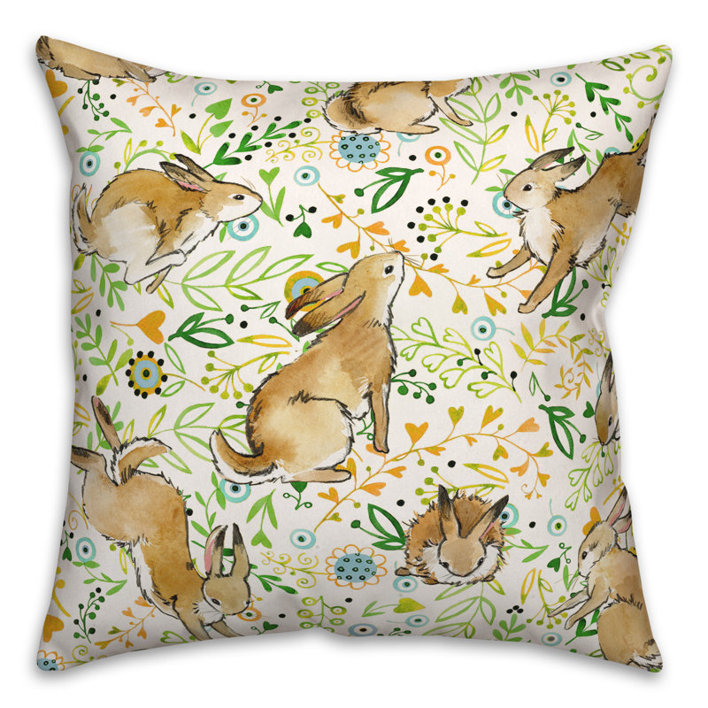  Housse et insert de coussin décoratif en polyester, 16 po x 16 po