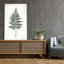 Tableau noir Fern II - Peinture-324080573-312654529