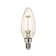 Visual Comfort & Co. LED Torpedo shape 5W 2700K Soft White E12 Candelabra base Clear Edison Style light bulb