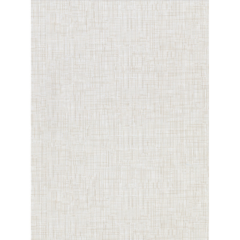 Non-Pasted Vinyl Abstract Wallpaper Roll, Off White