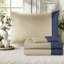 Ensembles de literie confortables à carreaux simples TG, polyester hypoallergénique, décoration intérieure moderne