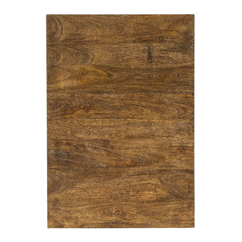Chiseling Solid Wood Accent Cabinet