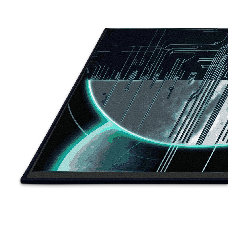 Tapis Pulsar Bloom, Rectangle de 5 pi x 8 pi