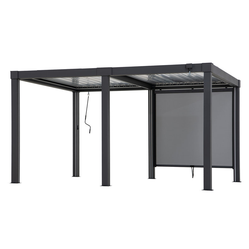 Sunjoy Grey Screen for Pergola